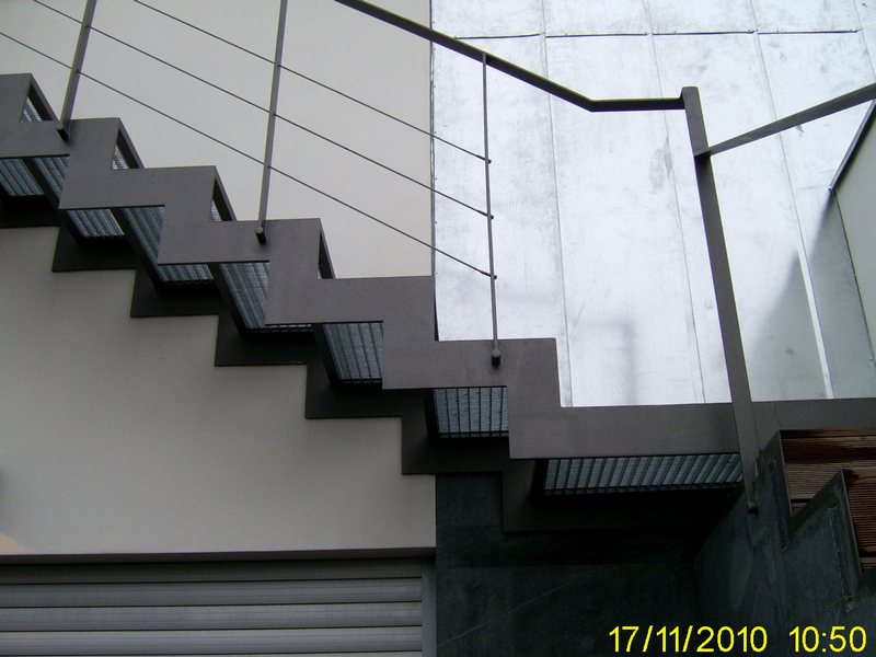 Тетива лестницы из полосы
