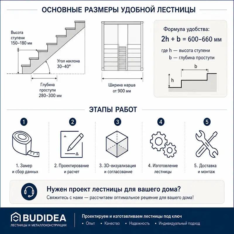 Проектирование лестниц