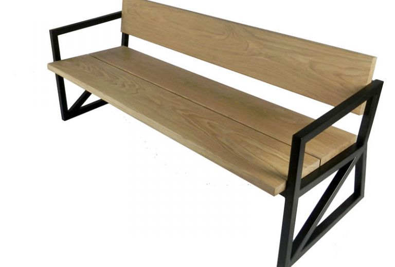 Лавка в передпокій з дуба