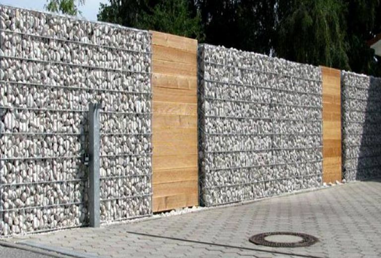 Габіони в ландшафтному дизайні