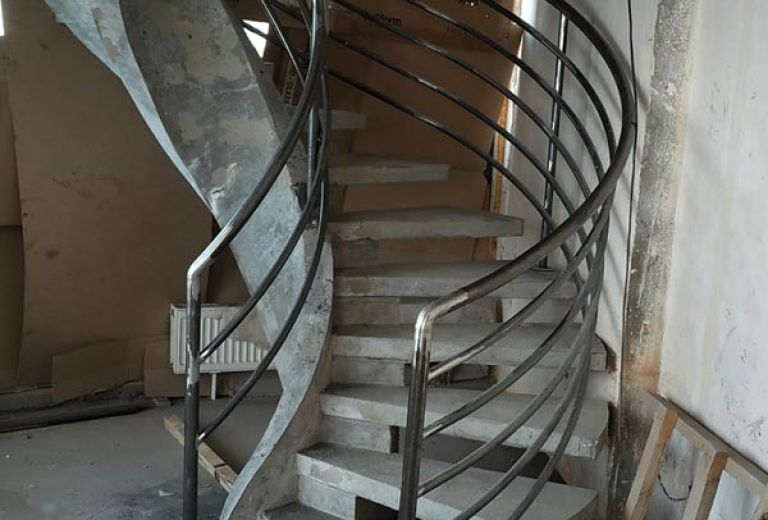 Ограждение винтовой лестницы