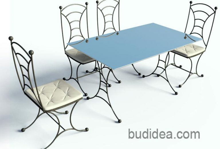 Що входить в комплект садових меблів