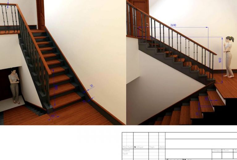 Сходові огорожі як елемент дизайну