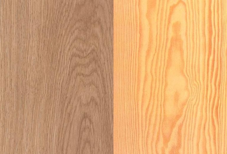Отличия столешницы из дуба от сосны