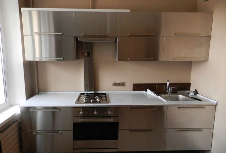 Кухня из нержавейки для дома, улицы, кафе