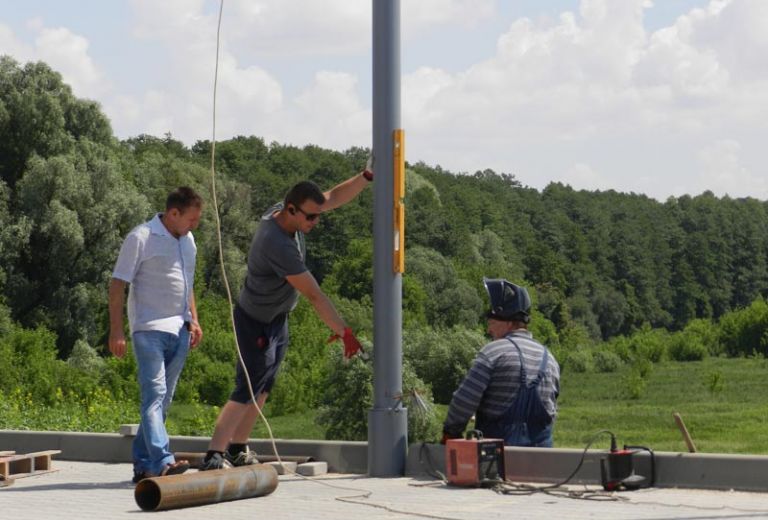 Молниеотвод для АЗС