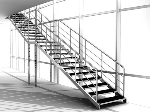 Проектирование лестницы
